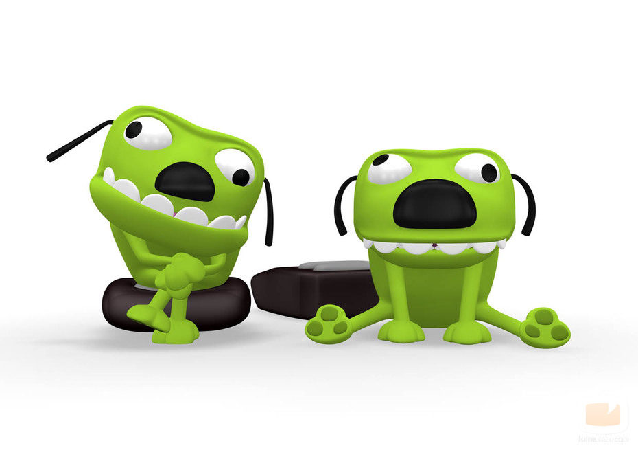 Trix y Trax, personajes de Los Megax de 'Megatrix'