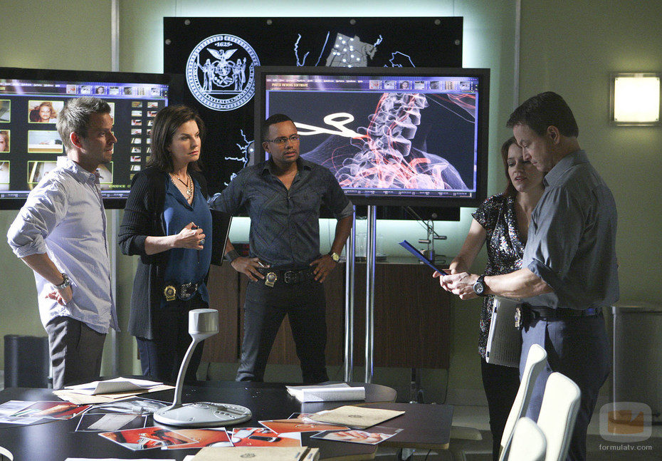 El equipo de 'CSI: NY' al completo