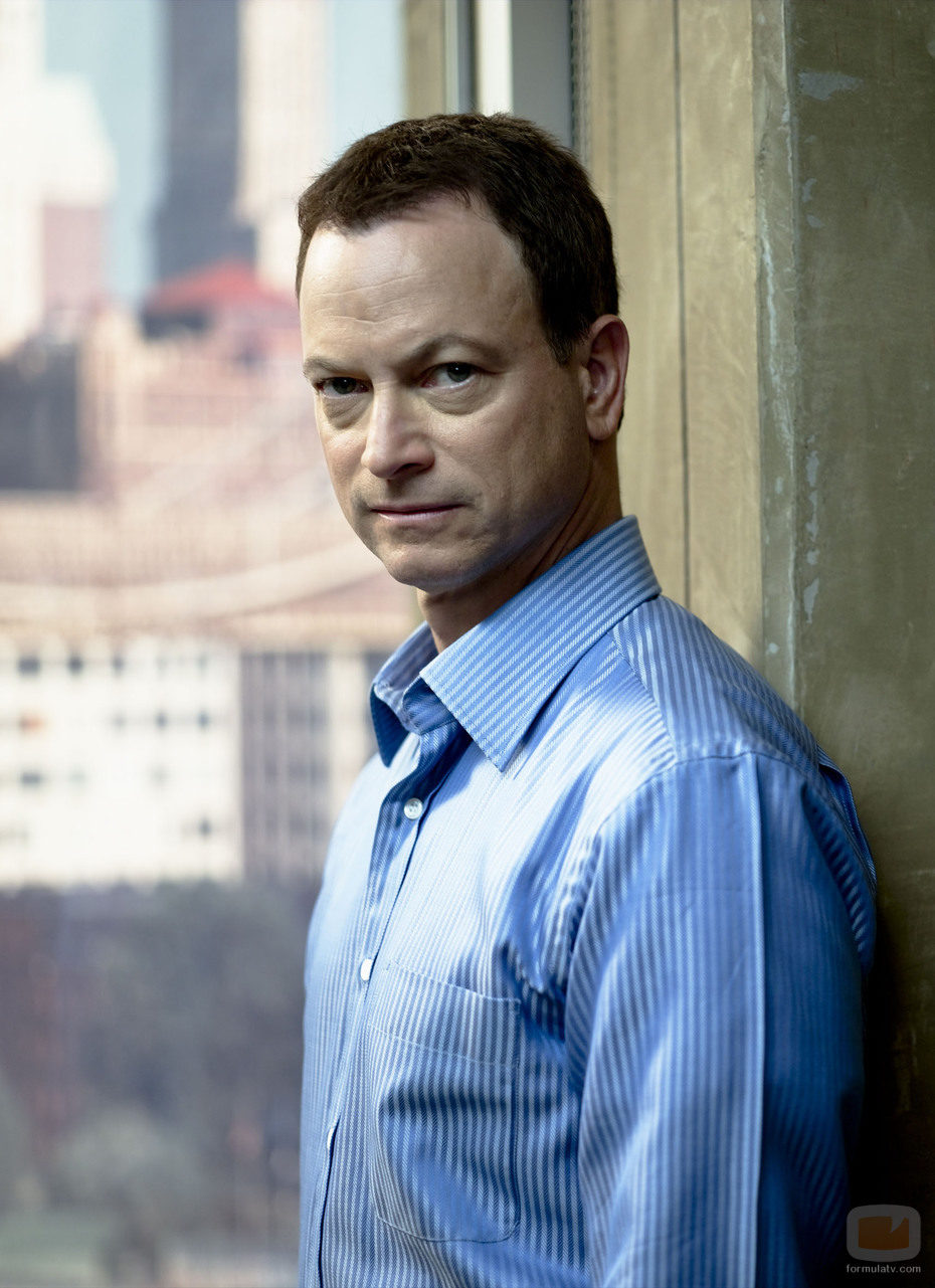 Gary Sinise en la promoción de la séptima temporada de 'CSI: NY'
