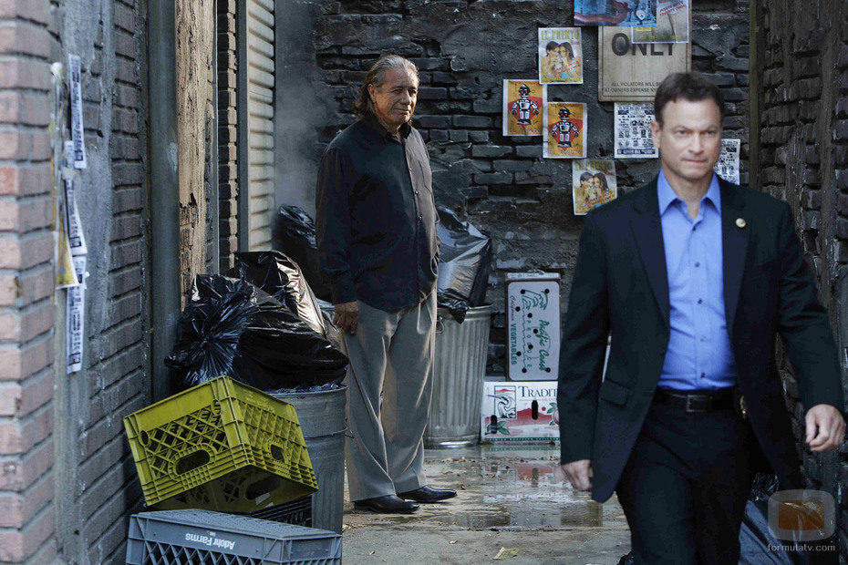 Cameo de Edward James Olmos en la séptima temporada de 'CSI: NY'