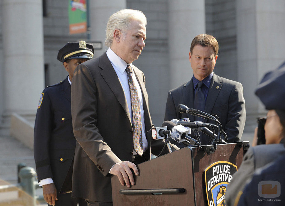 El actor John Larroquette en 'CSI: NY'