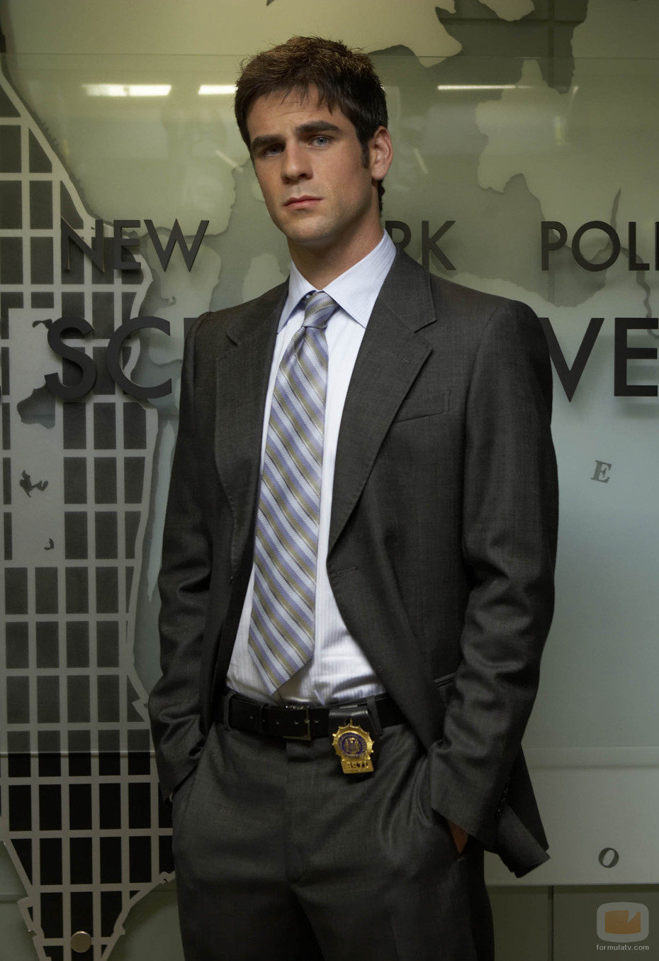 El actor Eddie Cahill de la serie 'CSI: NY'
