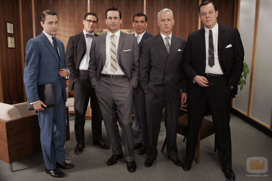El reparto masculino de 'Mad Men' 