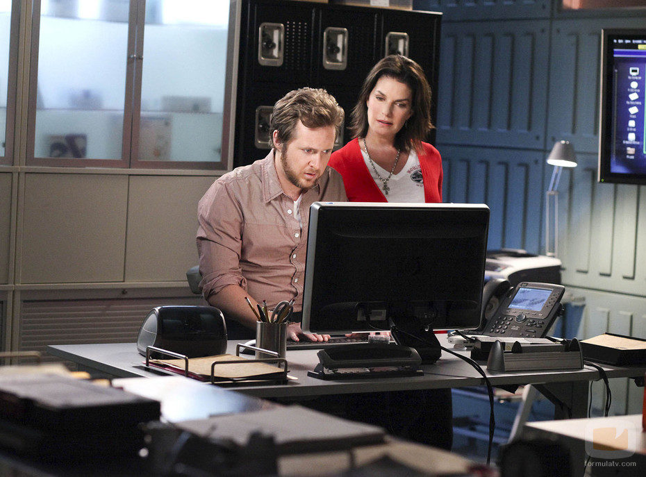 Sela Ward y A.J Buckley de 'CSI: NY'