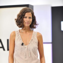 La presentadora Cristina Teva