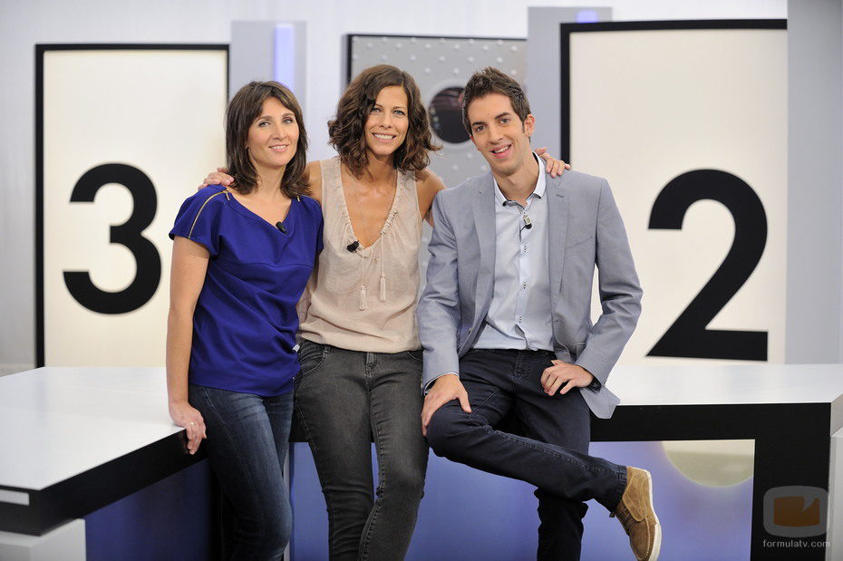 Laia Portaceli, Cristina Teva y David Broncano en 'Tentaciones'