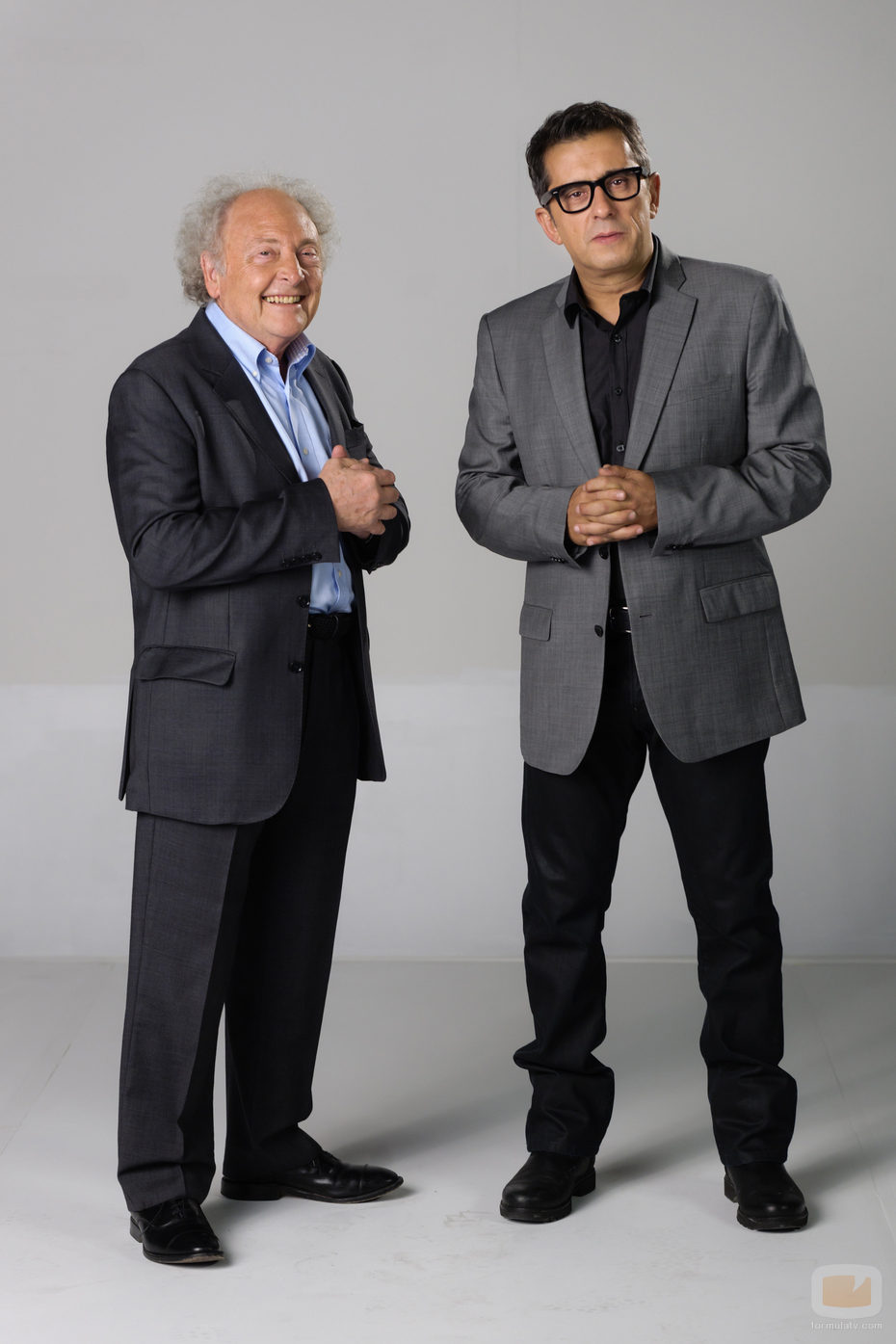 Eduard Punset con Andreu Buenafuente