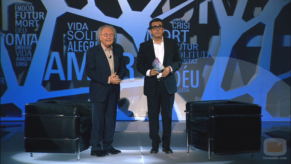 Eduard Punset y Andreu Buenafuente en 'Com va la vida?'