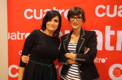 Silvia Abril y Ana Morgade presentan 'Las noticias de las 2' en Cuatro