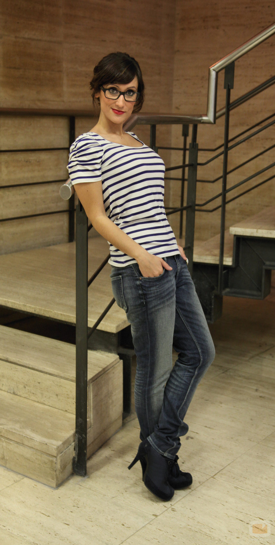 Ana Morgade posa durante la presentación de 'Las noticias de las 2'