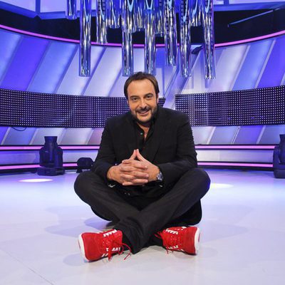 Roberto Vilar en el plató de 'Salta a la vista'