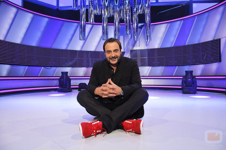 Roberto Vilar en el plató de 'Salta a la vista'