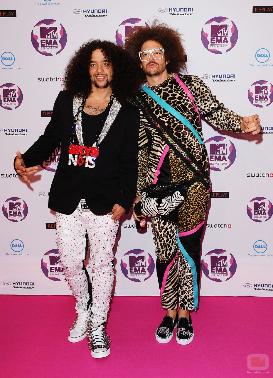 LMFAO en los MTV EMA 2011