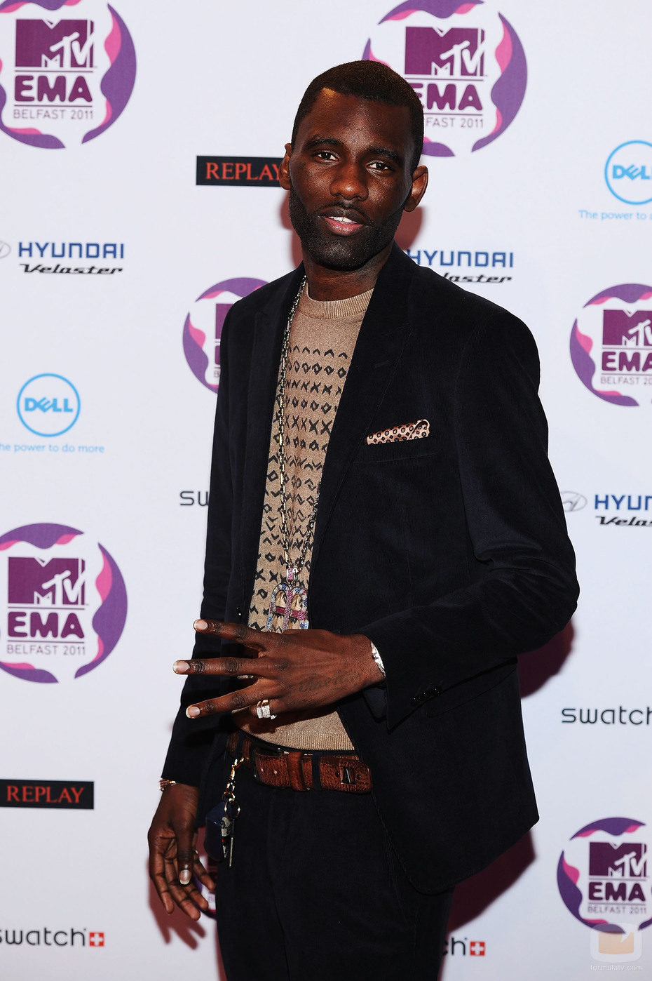 Wretch 32 en los MTV EMA 2011