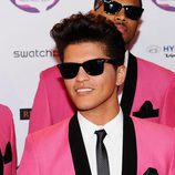 Bruno Mars en la alfombra roja de los EMA 2011