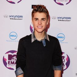 Justin Bieber en los MTV EMA 2011