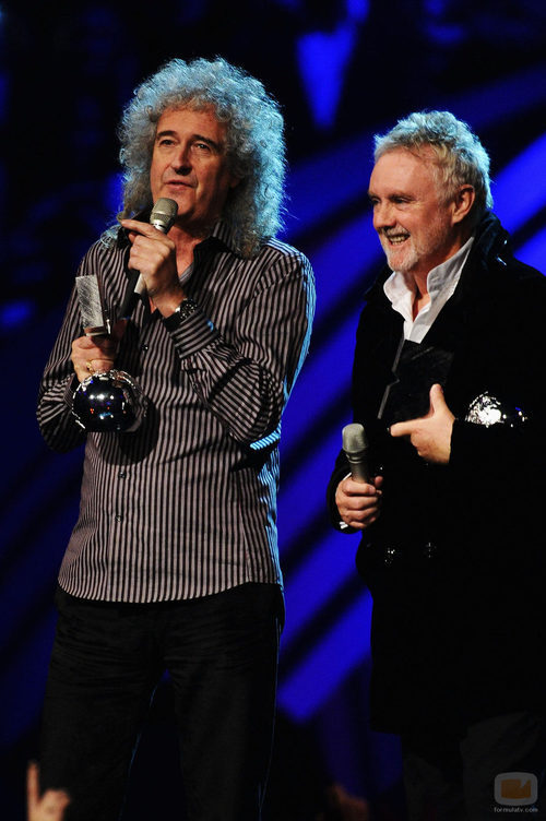 Queen reciben su premio MTV EMA 2011