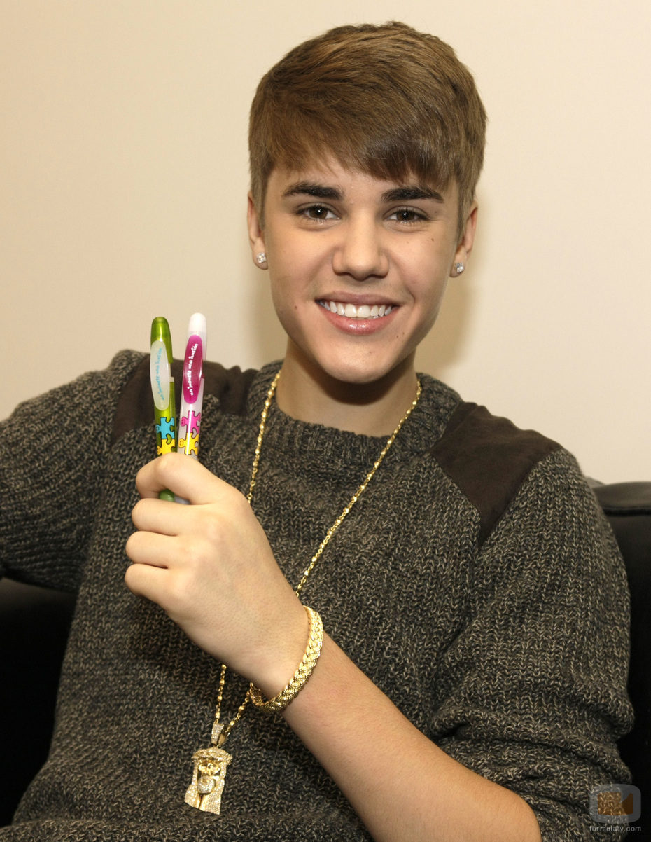 Justin Bieber en "Un juguete, Una ilusión"