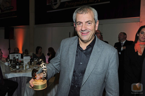 Carlos Sobera recogió su Premio Protagonistas 2011