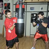 Juan Pablo Shuk y David Seijo se entrenan para el combate de sus personajes