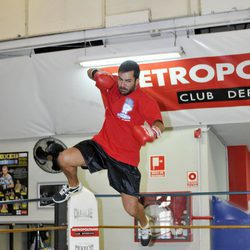 David Seijo durante una sesión de fotos para Antena 3