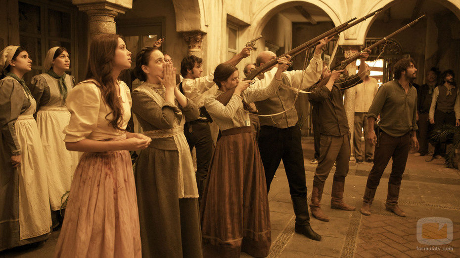 Ugarte coge como rehén a la pequeña de las hermanas