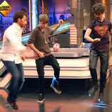 Justin Bieber baila con Marron y Pablo Motos