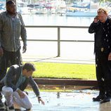 Simmons, Wolfe y Caine mojados en 'CSI: Miami'