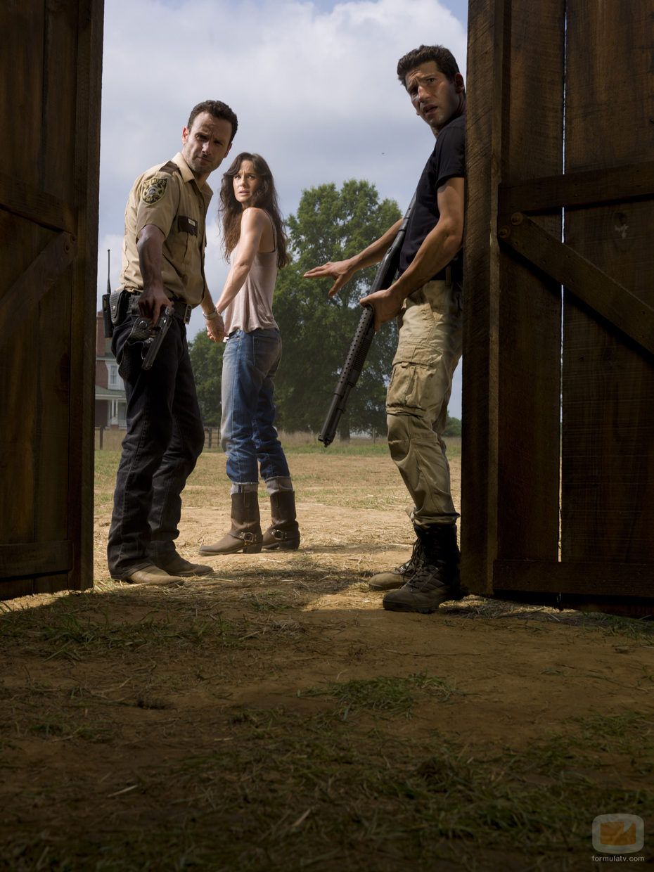 Lori, Rick y Shane un trío complicado en 'The Walking Dead'