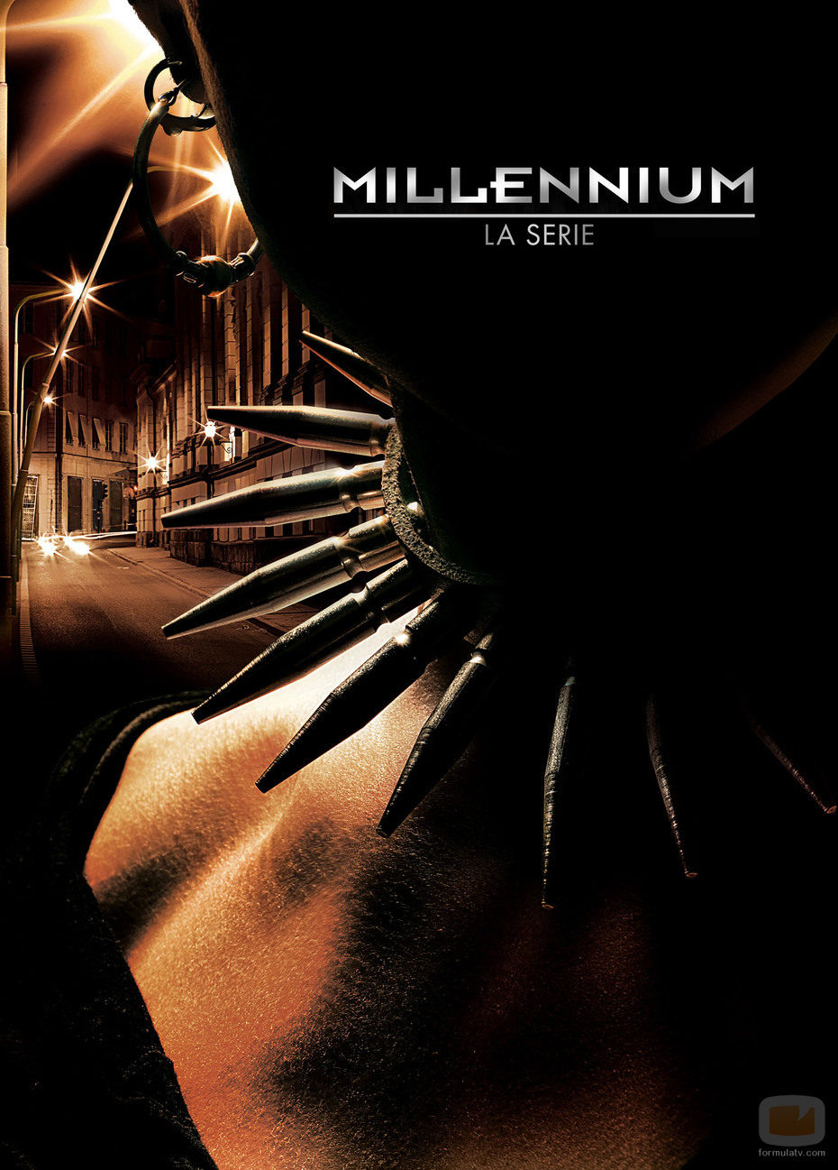 Cartel promocional de la serie 'Millennium'