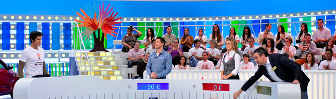 Ramón Arangüena tira de 'La ruleta de la suerte' en el especial "Una semilla, una vida