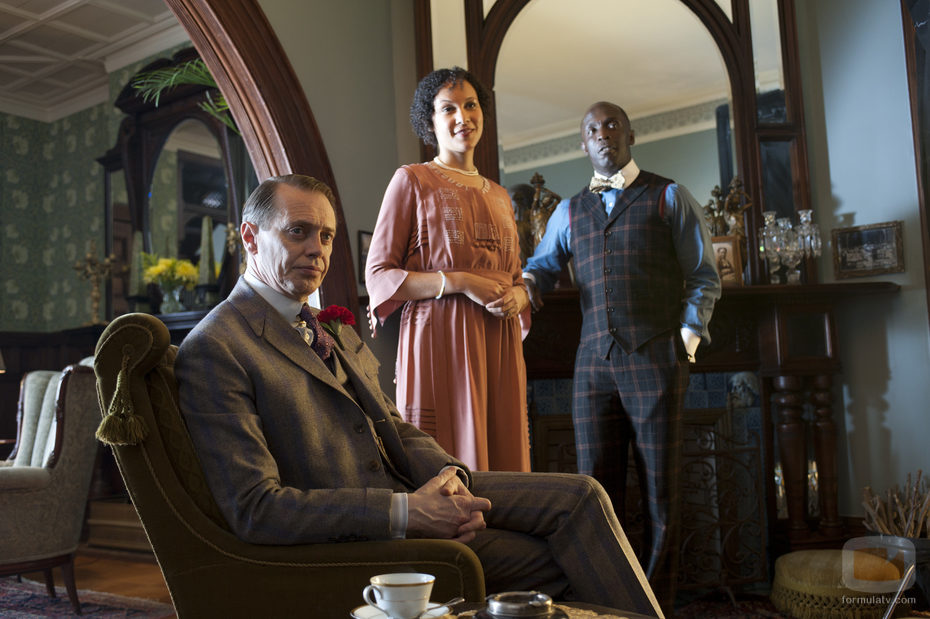 Enoch "Nucky" Thompson y Chalky White en 'Boardwalk Empire'