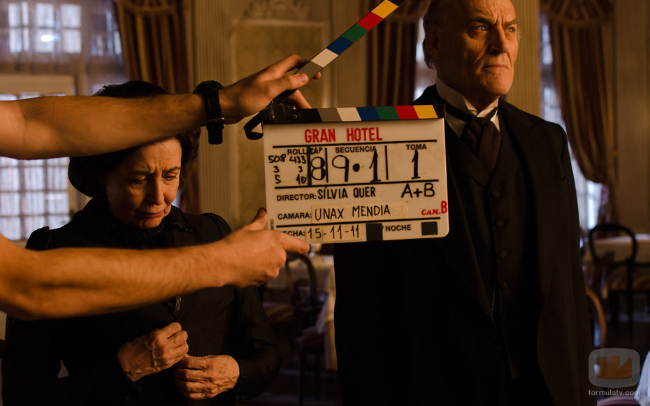 Rodaje del capítulo 8 de la serie 'Gran Hotel'