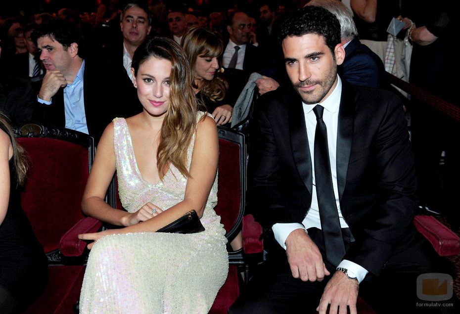 Blanca Suárez y Miguel Ángel Silvestre en los Premios Ondas 2011