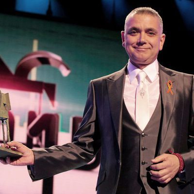 Juan Ramón Lucas en la gala de los Premios Ondas 2011