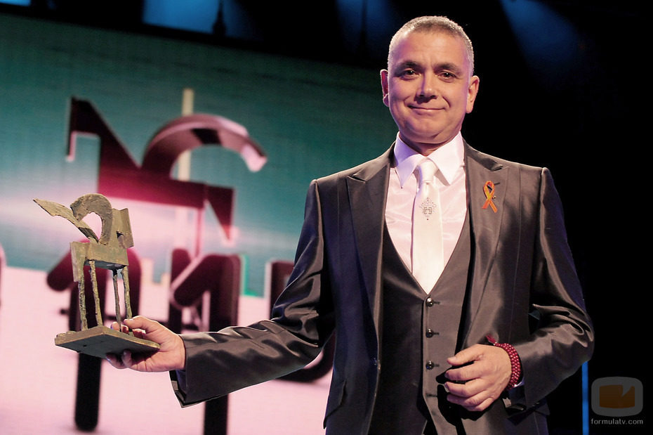 Juan Ramón Lucas en la gala de los Premios Ondas 2011