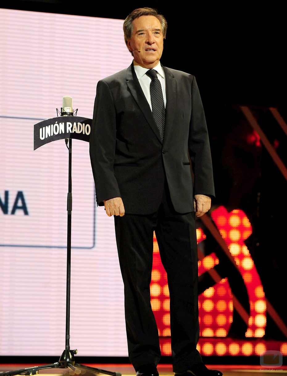 Iñaki Gabilondo en la ceremonia de los Premios Ondas 2011
