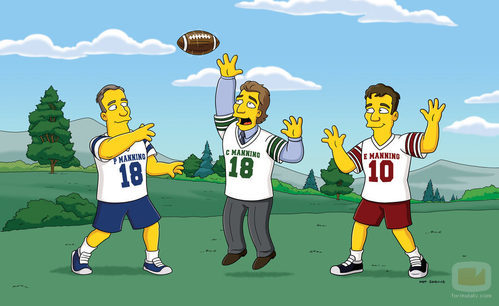 Partido de rugby de 'Los Simpson'