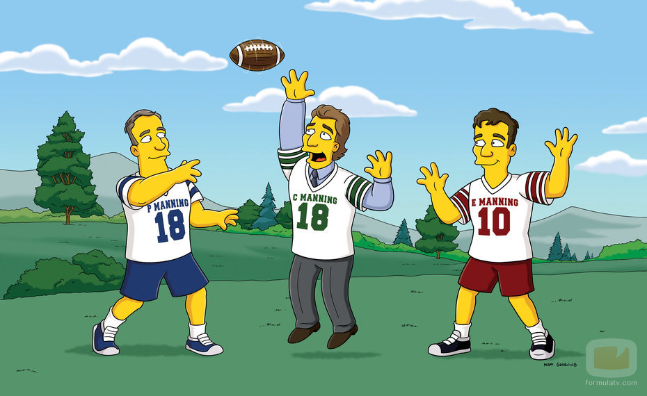 Partido de rugby de 'Los Simpson'