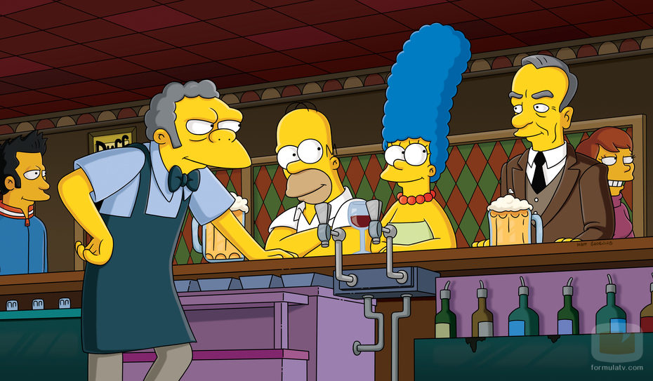 Bar de Moe de 'Los Simpson'