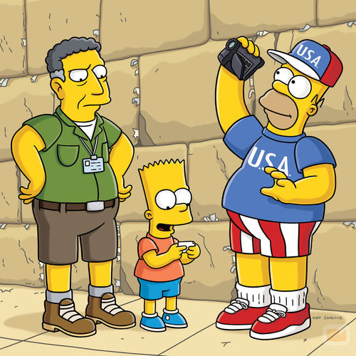 Particular atuendo de Hommer Simpson