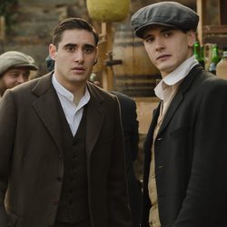 Julio Olmedo y Andrés en 'Gran Hotel'