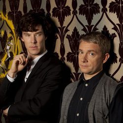 El dúo protagonista de 'Sherlock', los "modernos Sherlock Holmes y Watson