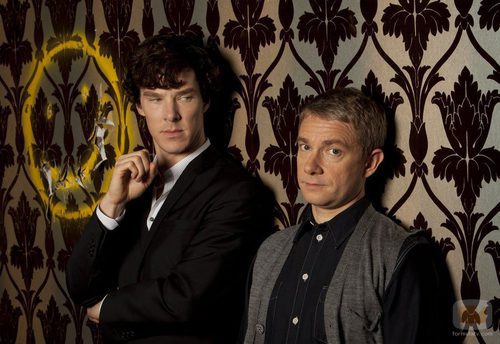 El dúo protagonista de 'Sherlock', los "modernos Sherlock Holmes y Watson