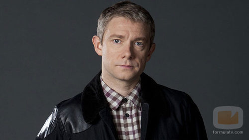 Martin Freeman interpreta a Watson en la serie 'Shelock'