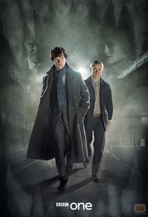 Póster promocional de la nueva temporada de la serie 'Sherlock' de BBC