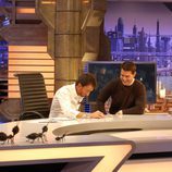 El actor Tom Cruise en un momento de la entrevista en 'El hormiguero'