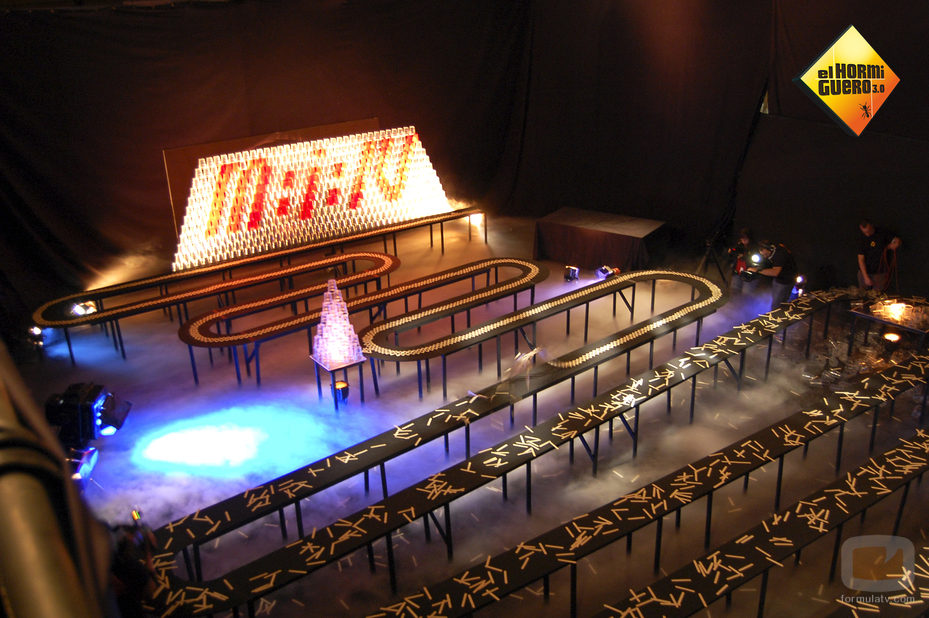 Detalle de la obra de ingeniería en la que convirtió el efecto especial de 'El hormiguero'