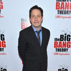John Ross Bowie en la fiesta de 'The Big Bang Theory'