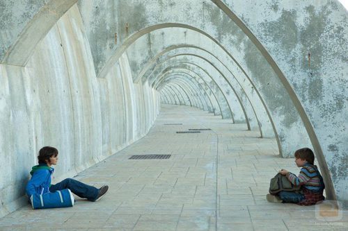 Imagen de los pequeños viajeros en 'Marco' lo nuevo de Antena 3